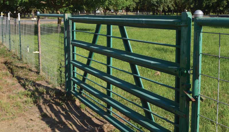 livestock fencing gate gates