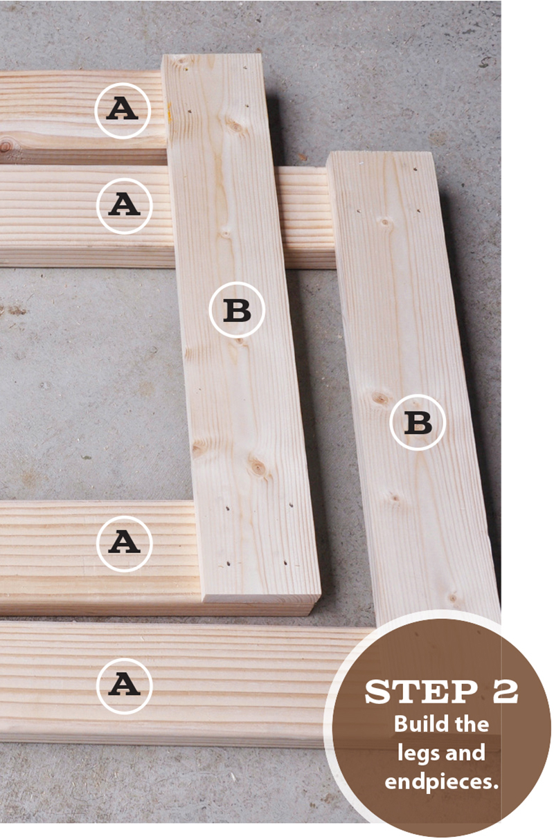 making a goat stanchion step 2