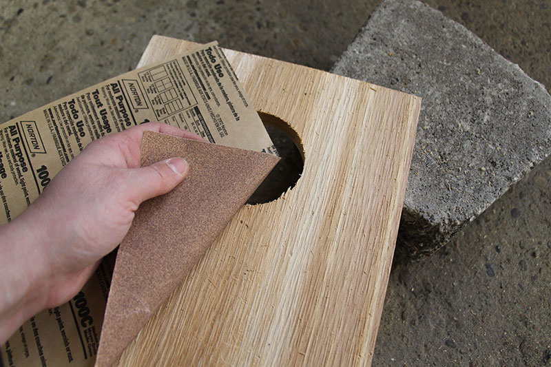 making an eastern screeech owl nest box