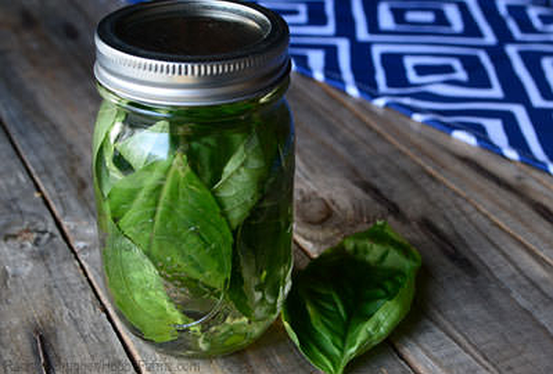 basil vinegar